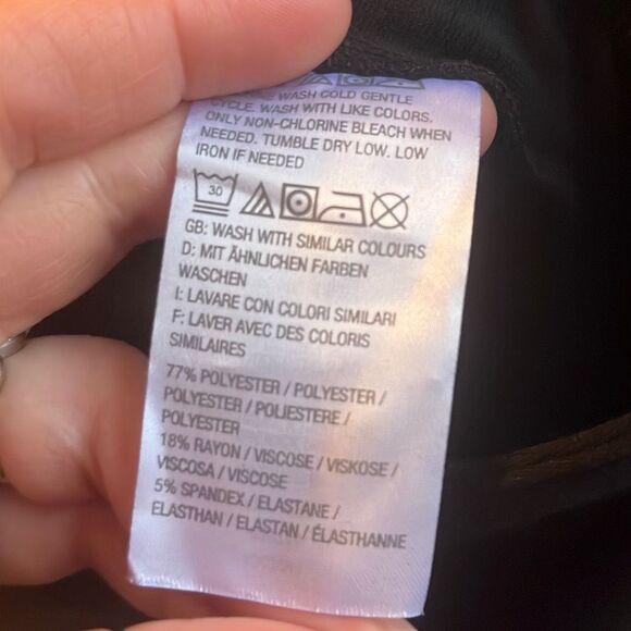 Du Jour size medium black new without tag skirt (#1827) - Picture 5 of 5